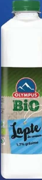 Olympus Lapte Bio 1.7% grăsime 1L