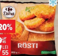 Carrefour Extra Crochete de cartofi Rösti 600g