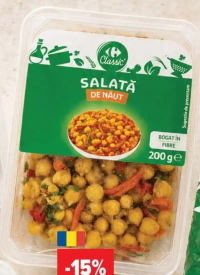 Carrefour Classic Salată de năut 210g