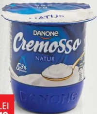 Danone Cremoso Iaurt natur 5.3% grăsime 125g