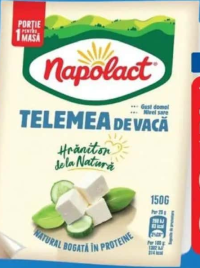 Napolact Telemea de vacă cu gust domol 150g