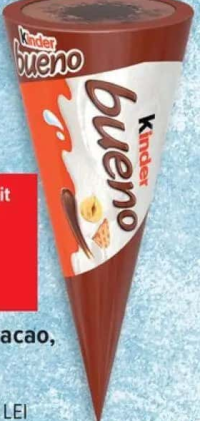 Kinder Bueno înghețată cu cacao 62ml, 1 bucată