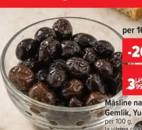 Yunus Măsline naturale Gemlik 100g