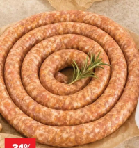 Carrefour Cârnați de porc, subțiri 100g