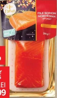 Carrefour Extra Somon afumat norvegian 200g