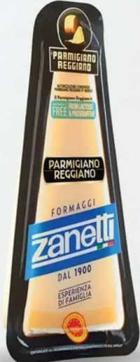 Zanetti Parmigiano Reggiano 200g