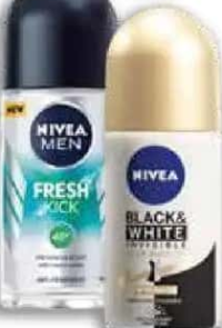 NIVEA Deodorant roll-on 50ml 2buc