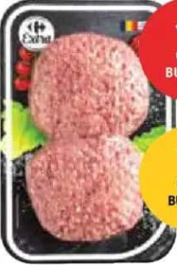 Hamburgeri de vită Carrefour Extra 260g
