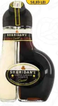Lichior cu cafea și ciocolată albă SHERIDAN'S 0.5 L 1 buc