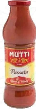Mutti Roșii pasate sticlă 700g