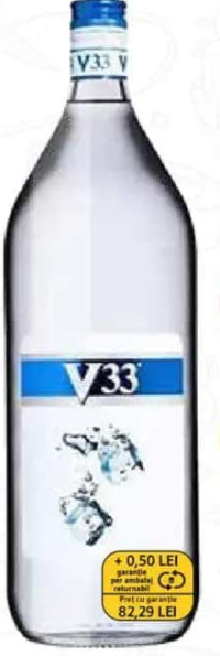 Băutură spirtoasă V33 2 L 33% alcool 1 buc