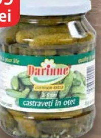 Darinne Castraveți în oțet 2-5cm 720ml