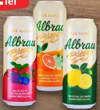 Albrau Bere fără alcool cu aromă de fructe 0.5 L
