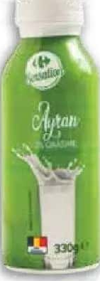 Carrefour Sensation Ayran 330 g 2% grăsime