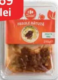 Carrefour Classic Fasole bătută 250 g