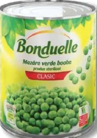 Bonduelle Mazăre verde boabe 800g