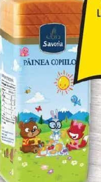 Savoria Pâinea copiilor toast 500g