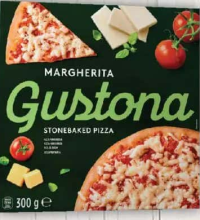 Gustona Pizza Margherita 300g