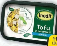 Inedit Tofu simplu în saramură 300g