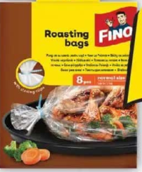 Fino pungi pentru copt 25x38cm 8 buc.