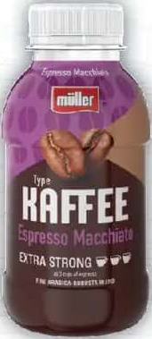 Müller Espresso Macchiato/Latte Macchiato/Cappuccino 250ml