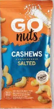 GO nuts Caju prăjit și sărat 60g