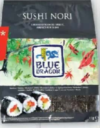 Blue Dragon Foi de alge sushi nori 11g