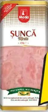 Meda Șuncă feliată, 100g