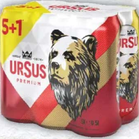 Ursus Premium bere doză 5+1x0.5l