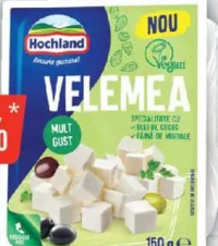 Hochland Velemea specialitate cu ulei de cocos și făină de migdale 150g