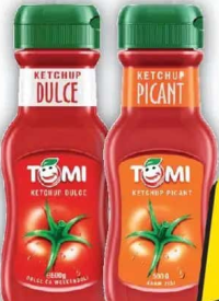 Tomi Ketchup dulce/picant 500g