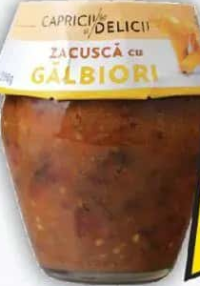 Capricii și Delicii Zacuscă cu gălbiori 290g