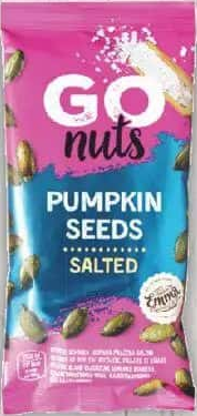 GO nuts Miez de semințe de dovleac prăjite și sărate 60g