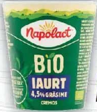 Napolact Bio Iaurt cremos 4.5% grăsime 140g