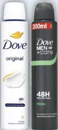 Dove Damă/Men Deodorant spray 200ml