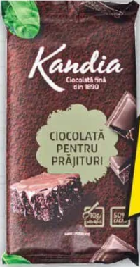 Kandia Ciocolată pentru prăjituri 240g