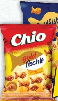 Chio Gold Fischli biscuiți cu gust de cașcaval/cu susan 80g