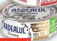 Ardealul Pate de porc cu cotlet afumat 100g