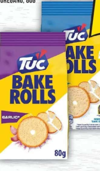 TUC Bake Rolls cu aromă de usturoi 80g