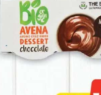 The Bridge Deserț bio din ovăz, cu ciocolată, 2x130g