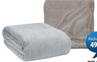IKEA KRATTFJOL pătură din fleece 100% poliester 200x220 cm