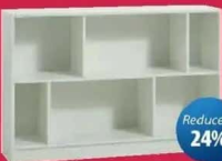 MOSBJERG bibliotecă cu 6 rafturi