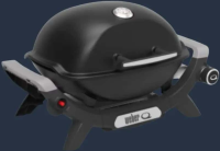 Weber Grătar gaz Q 1100N, regulator, negru