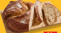 Pâine împletită, pe vatră 380g