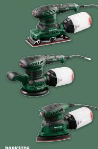 Parkside Șlefuitor multifuncțional / cu vibrații / excentric 220 W / 270 W / 300 W 1buc.