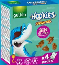 Gullón Cookies Sharkies biscuiți fără gluten 160g