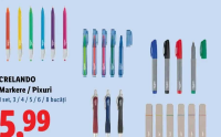 Crelando Markere / Pixuri 1 set, 3 / 4 / 5 / 6 / 8 bucăți