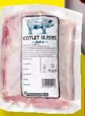 Cotlet de porc, fără os