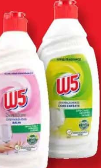 W5 Detergent lichid de vase concentrat 500ml