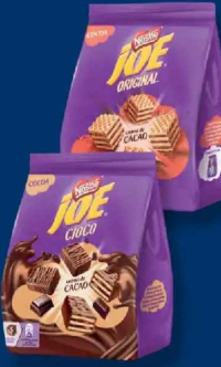 Nestlé Joe napolitane cu cremă de cacao original/glazurate 160g